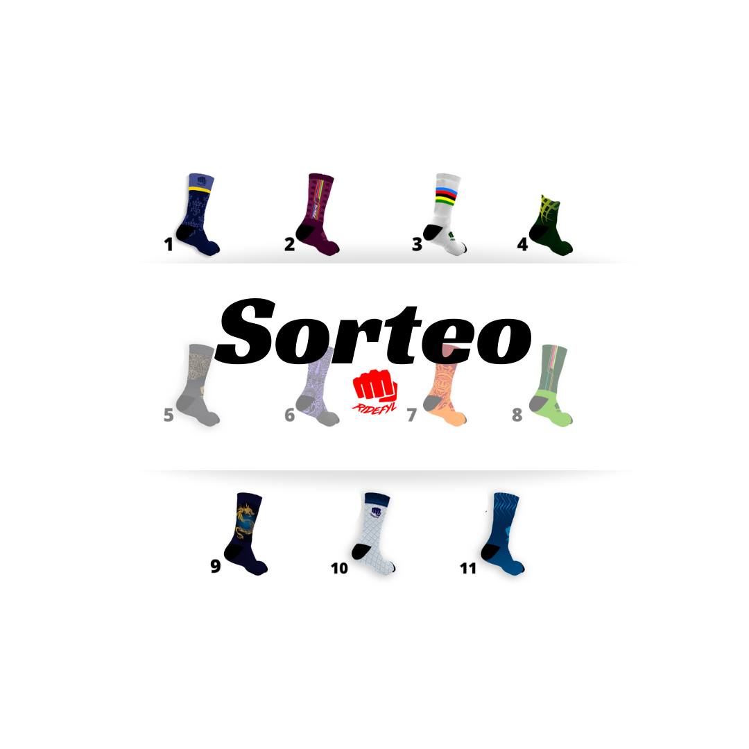 Sorteo nueva colección de calcetines Ridefyl