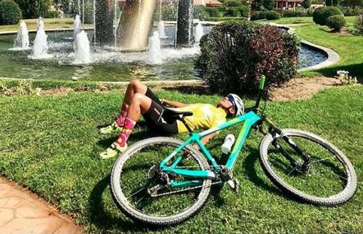 El mountain bike engorda.