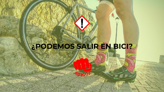 ¿Podemos salir en bici con coronavirus? [Actualizado 02/05/2020]