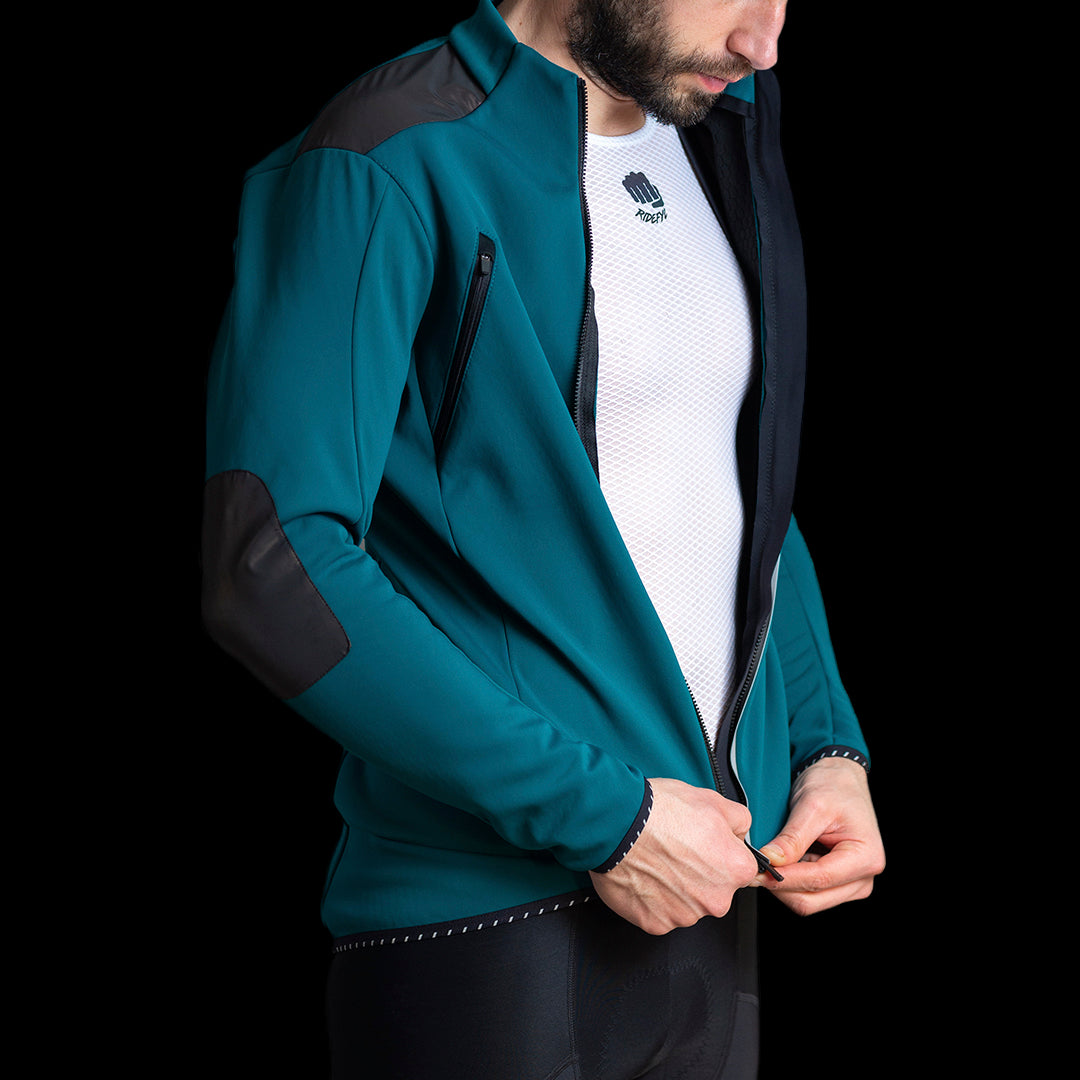 chaqueta invierno ciclismo mtb ridefyl