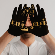 guantes de ciclismo cerveza ridefyl